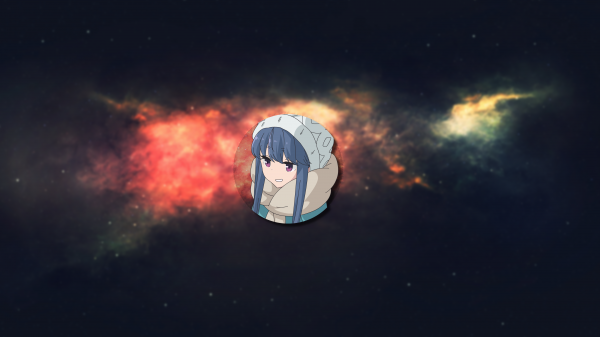 Rin Shima,Yuru Camp,render in shapes