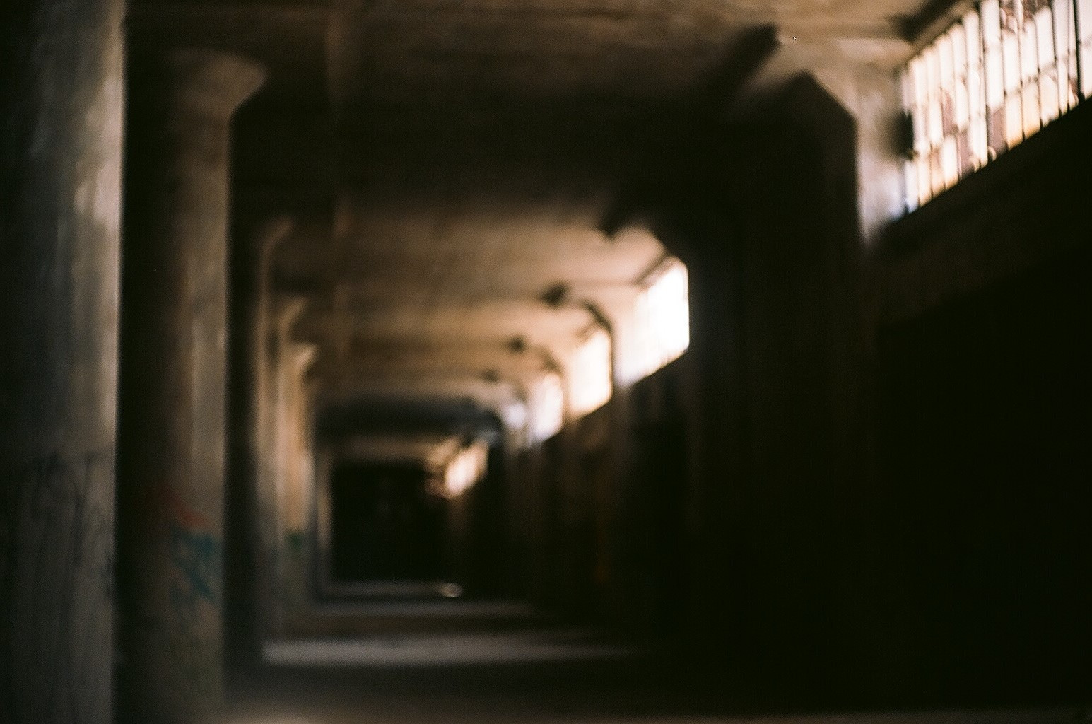 mørke, infrastruktur, lys, nat, vindue