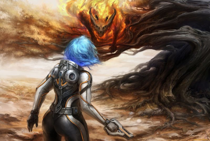 fantasy umění, umělecká díla, fantasy dívky, stvoření fantasy umění, umělecká díla, fantasy dívky, stvoření