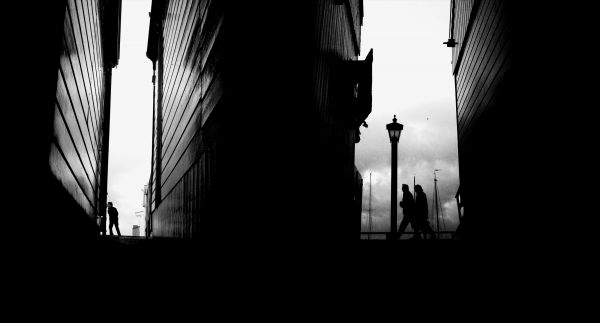 black, white, monochrome, portrait, street, architecture