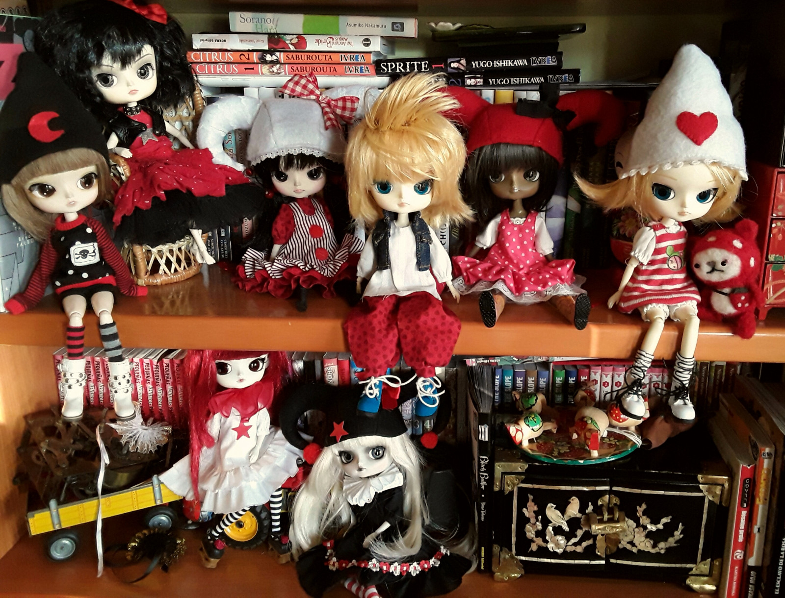 panenka, drážka, junplaning, dal, Lyla, Delirio, tezca, puki, Pooka, Vivien, ange, ratoncita, ruční, výstroj, Costura, sentimentální, poledne, falešný, nina, Lucia, Luke, Leia, Vocaloid, rin, len, Další, králičí, Manjula, tina, skupina