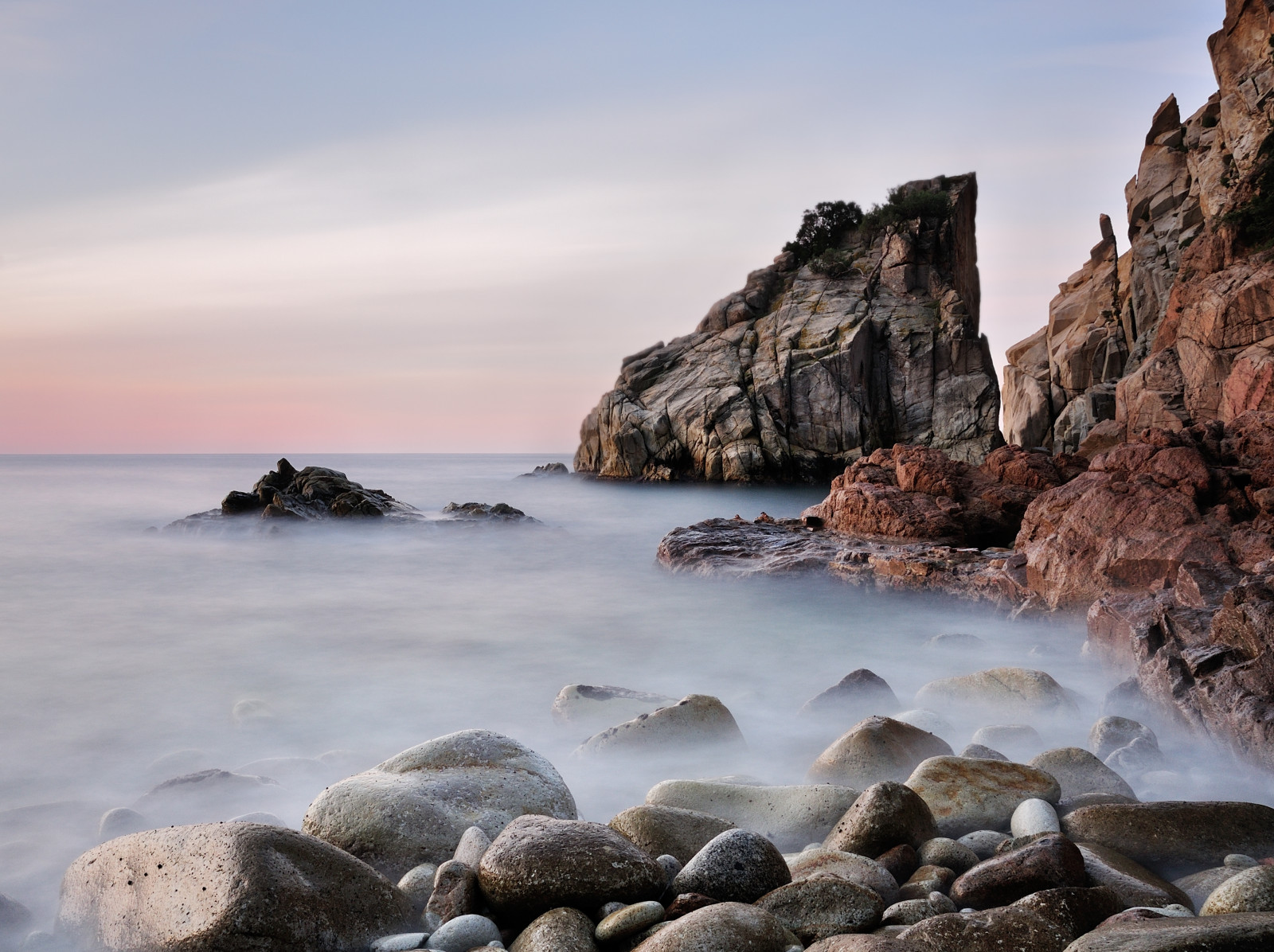 krajina, západ slunce, moře, záliv, voda, Skála, Příroda, pobřeží, nebe, kameny, mraky, pláž, svítání, uklidnit, pobřeží, útes, Španělsko, skály, Nikon, pelerína, pobřežní čára, Barcelona, LE, Catalunya, Marina, Terén, longexposure, nd, zakalený, barvy, svítání, waterscape, oceán, vlna, paisaje, mraky, mar, přímořská krajina, playa, Amanecer, zátoka, costy, d90, filtry, 18105, nublado, hitech, cala, Rocas, držák, stupnicí, Piedras, Filtros, largaexposicion, neutraldensity, densidadneutra, espana, mediterraneo, tělo z vody, zásobník, Klippe, mys, mys, Costa Brava, Cataluna, 1810, Diegomora, Calasaguia, coastal and oceanic landforms