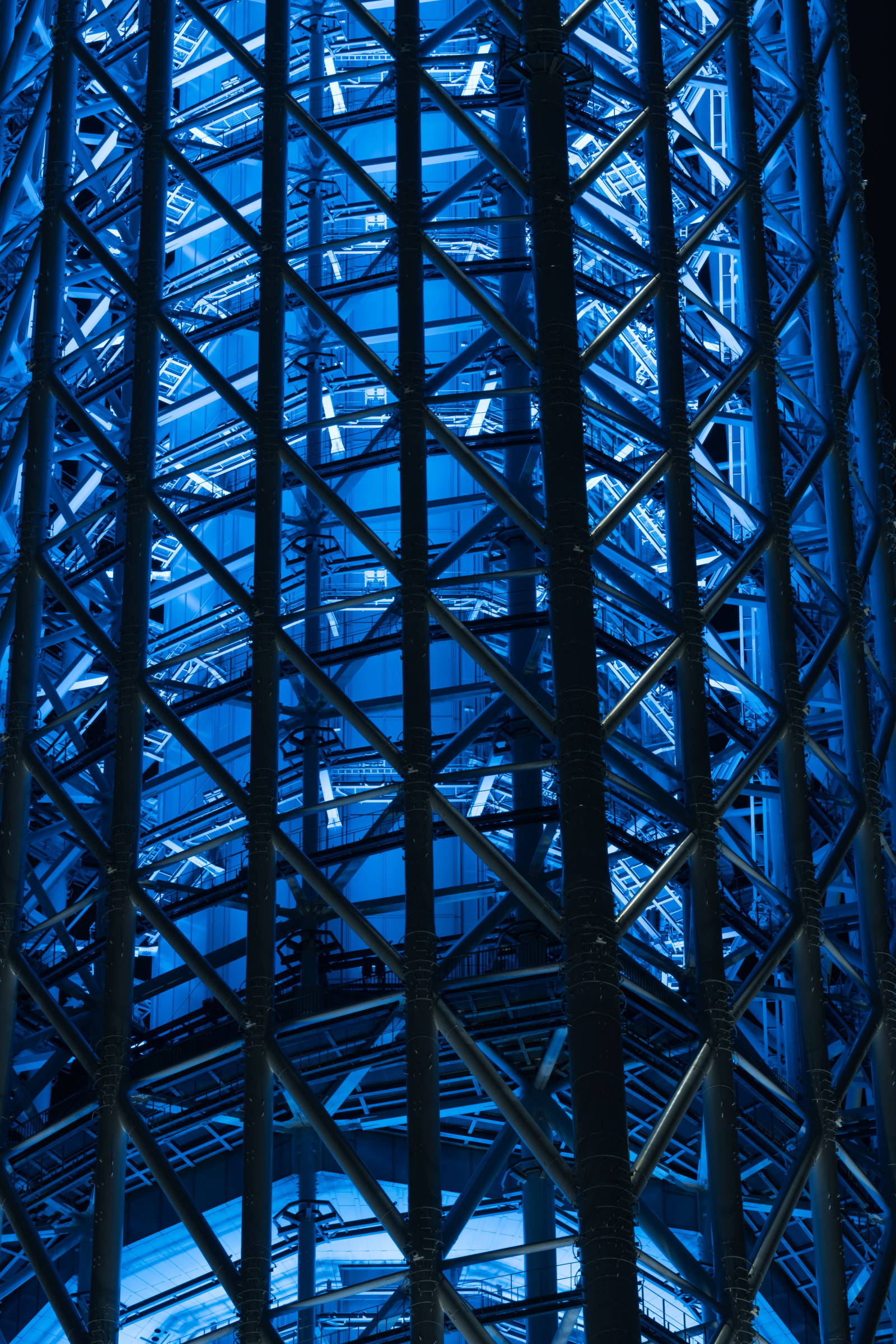 Japonsko, okno, architektura, odraz, nebe, symetrie, mrakodrap, modrý, věž, Sony, Tokio, struktura, jp, Skytree, osvětlené, osvětlení, CC, design, čára, iki, mezník, Tokyo Sky Tree, a6300, 6300, CreativeCommons, fasáda, panelový dům