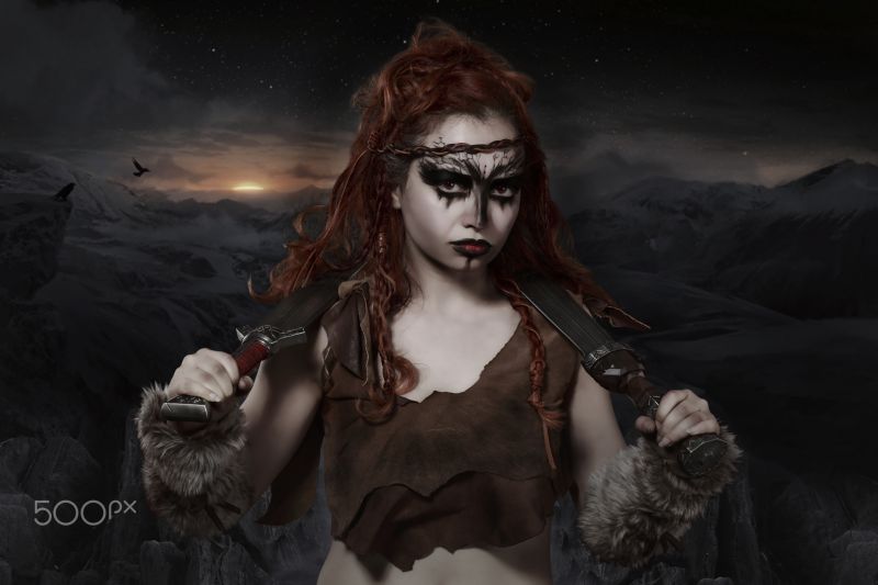 ryšavý, 500px, fantasy dívky, ženy, model, bojovník ryšavý, 500px, fantasy dívky, ženy, model, bojovník