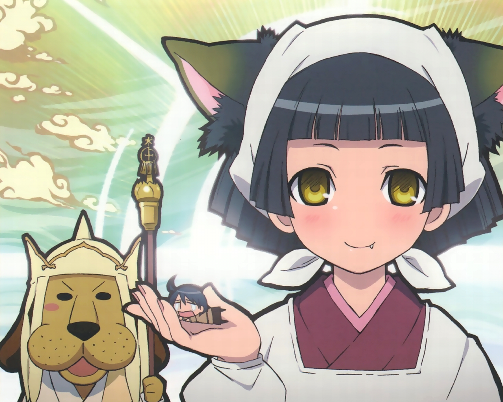 ภาพประกอบ, อะนิเมะ, สาวอะนิเมะ, การ์ตูน, การ์ตูน, Maria Holic, Ry ch sensei, ภาพหน้าจอ, มังงะ