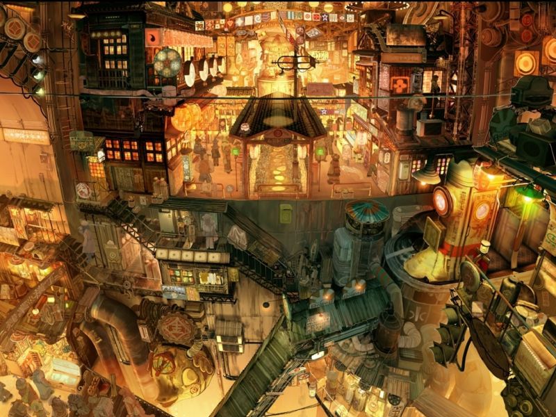 1920x1440 px, ART, artwork, cities, city, fi 1920x1440 px, ART, artwork, cities, city, fi
