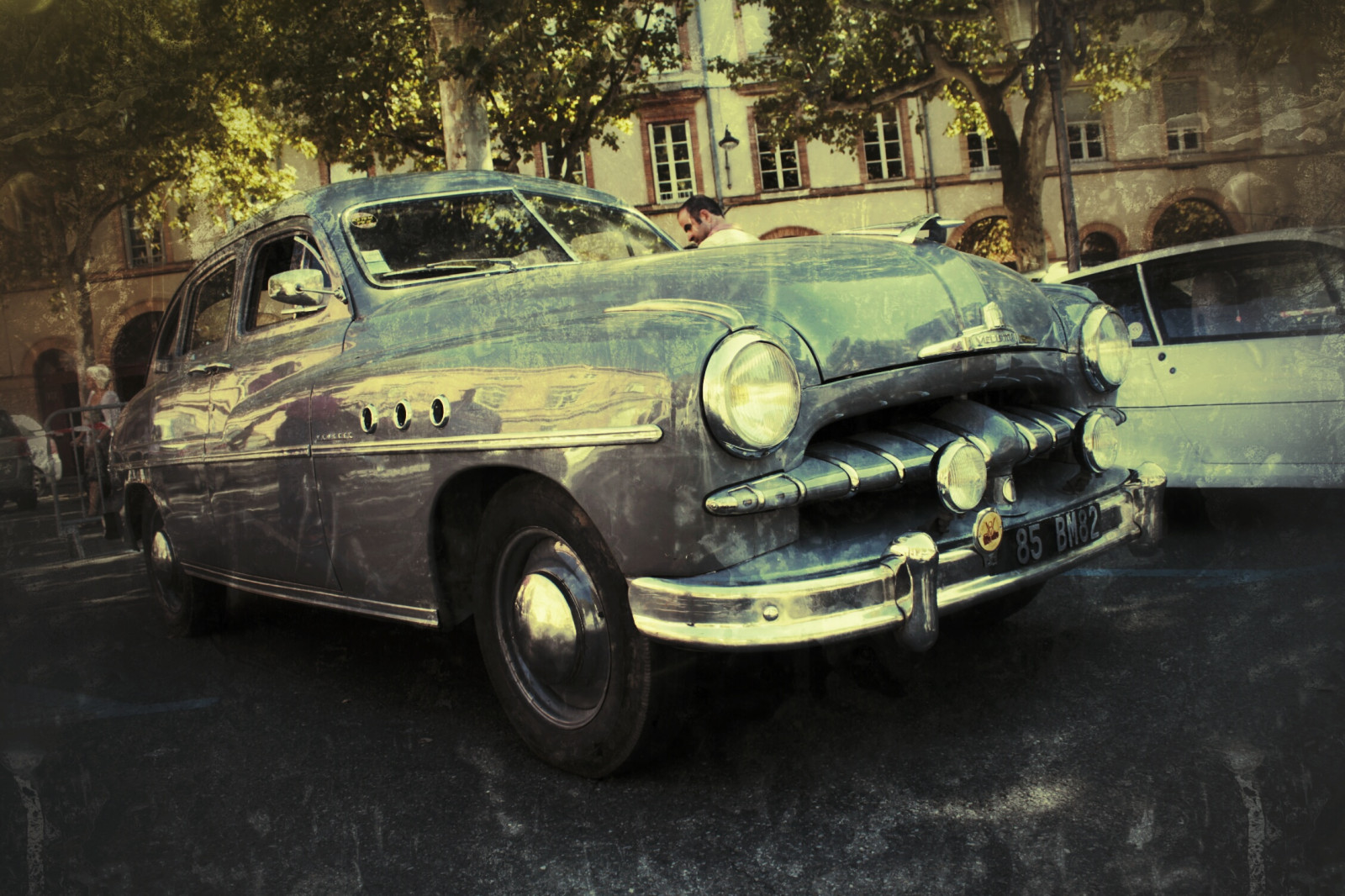 auto, gammel, Frankrig, Ford, bil, fransk, automobil, expo, voiture, udstilling, transporter, tarn, Gaillac, ancienne, 2014, Vedette, retro, francaise, vehicule, avag