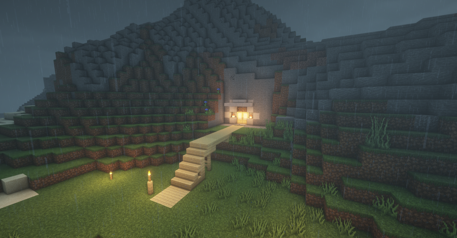 Minecraft Raining Room Wallpaper : Minecraft, rain 1920x1001 - Francazo - 1884645 - HD ...