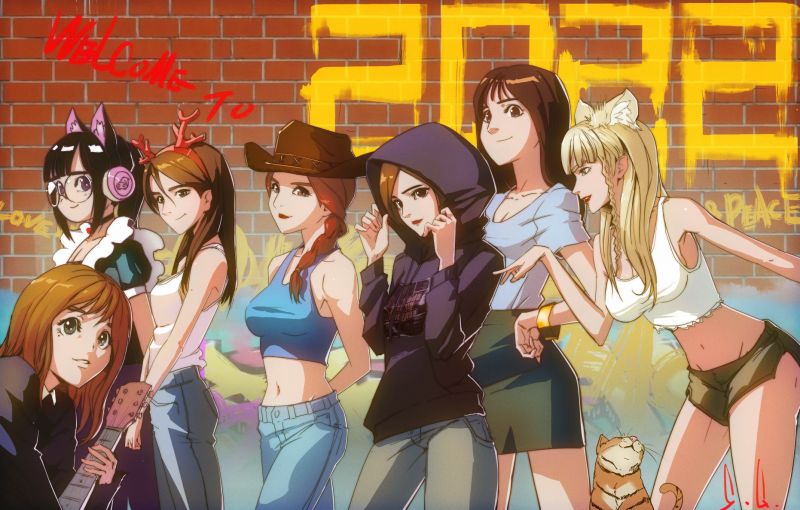Kvinder,Anime piger