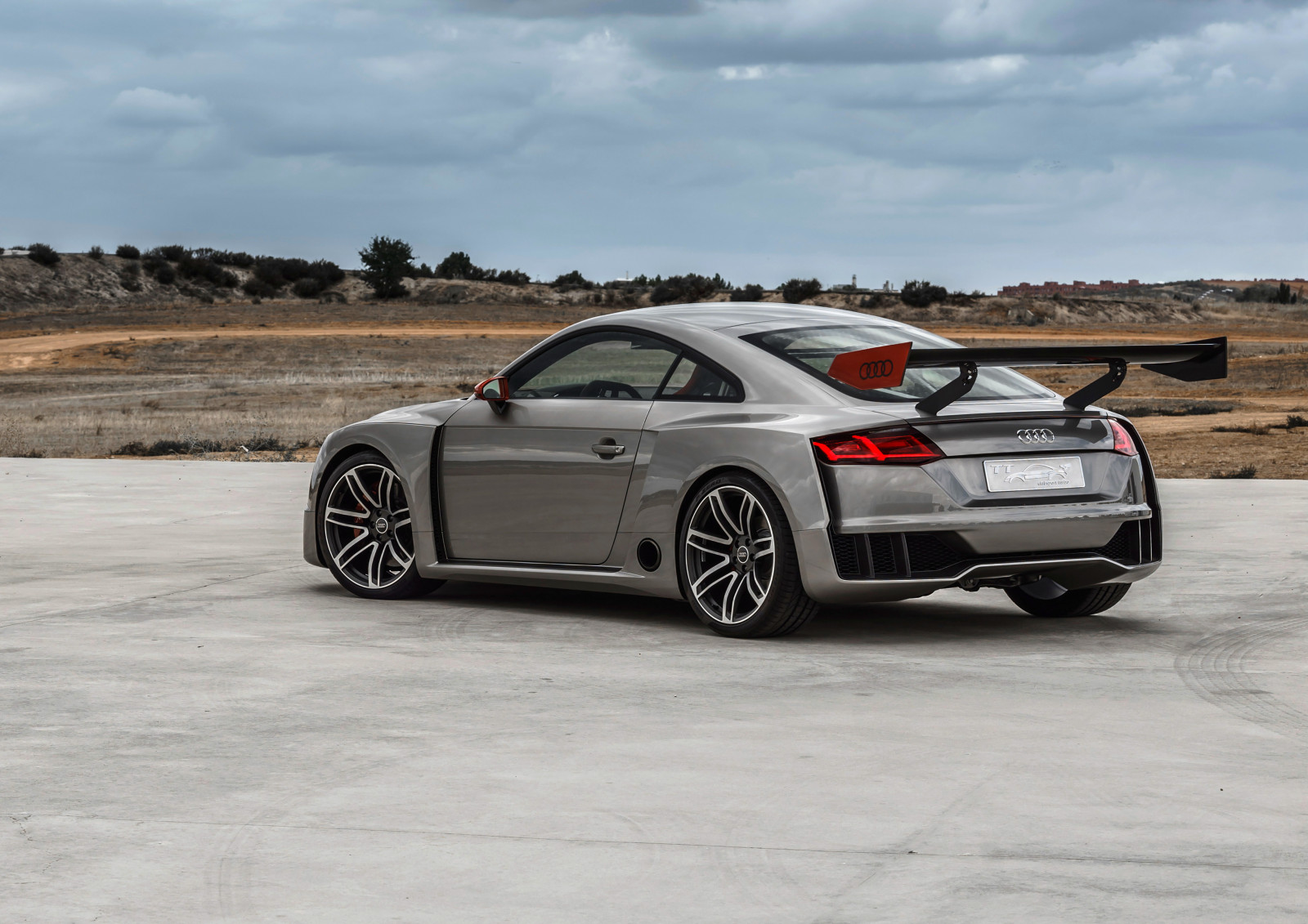 Wallpaper : side view, sports car, gray, Audi R8, coupe, wheel, TT, rim ...