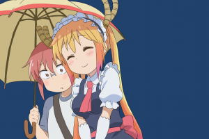 Get Wallpaper Wallpaper Kobayashi San Chi No Maid Dragon Kobayashi Kobayashi San Chi No Maid Dragon Simple Background Picture In Picture 3840x2160 Sirkillalot 1537865 Hd Wallpapers Wallhere For iPhone
