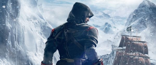 snow,winter,Assassin's Creed,Assassin's Creed Rogue,ice,summit