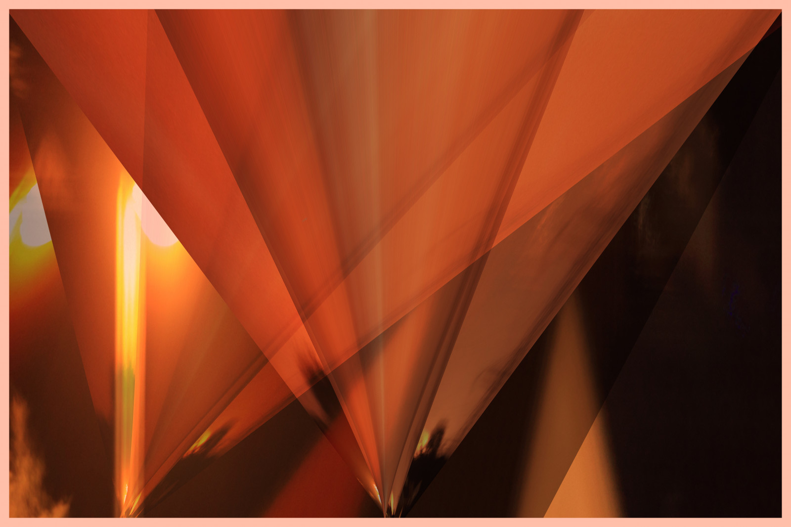 slunečnímu záření, abstraktní, milovat, Červené, Skotsko, symetrie, žlutý, trojúhelník, Kánon, oranžový, kruh, čáry, Vzhled interiéru, Ecosse, světlo, barva, uklidňující, osvětlení, barva, tvar, design, čára, moderní, tvořivý, umazávání, Airdrie, Lanarkshire, steggsg1