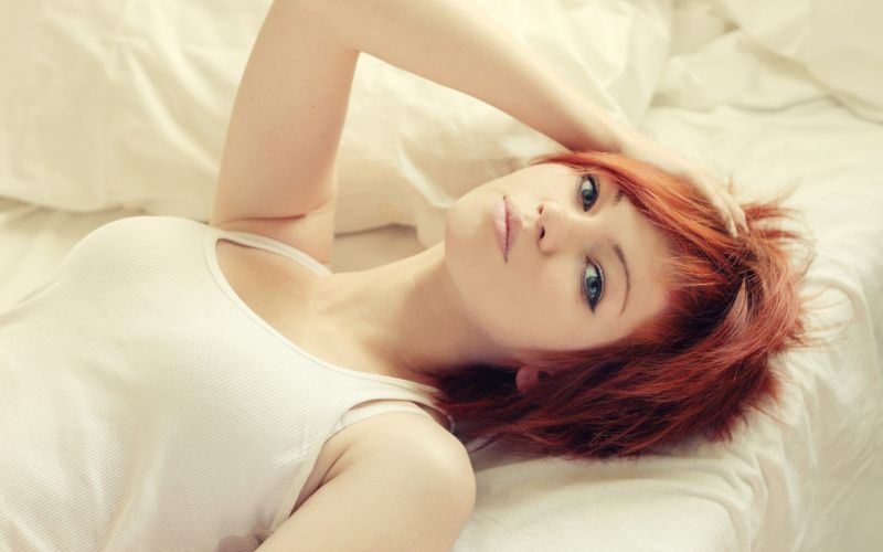 menghadapi, putih, wanita, si rambut merah, model, potret menghadapi, putih, wanita, si rambut merah, model, potret