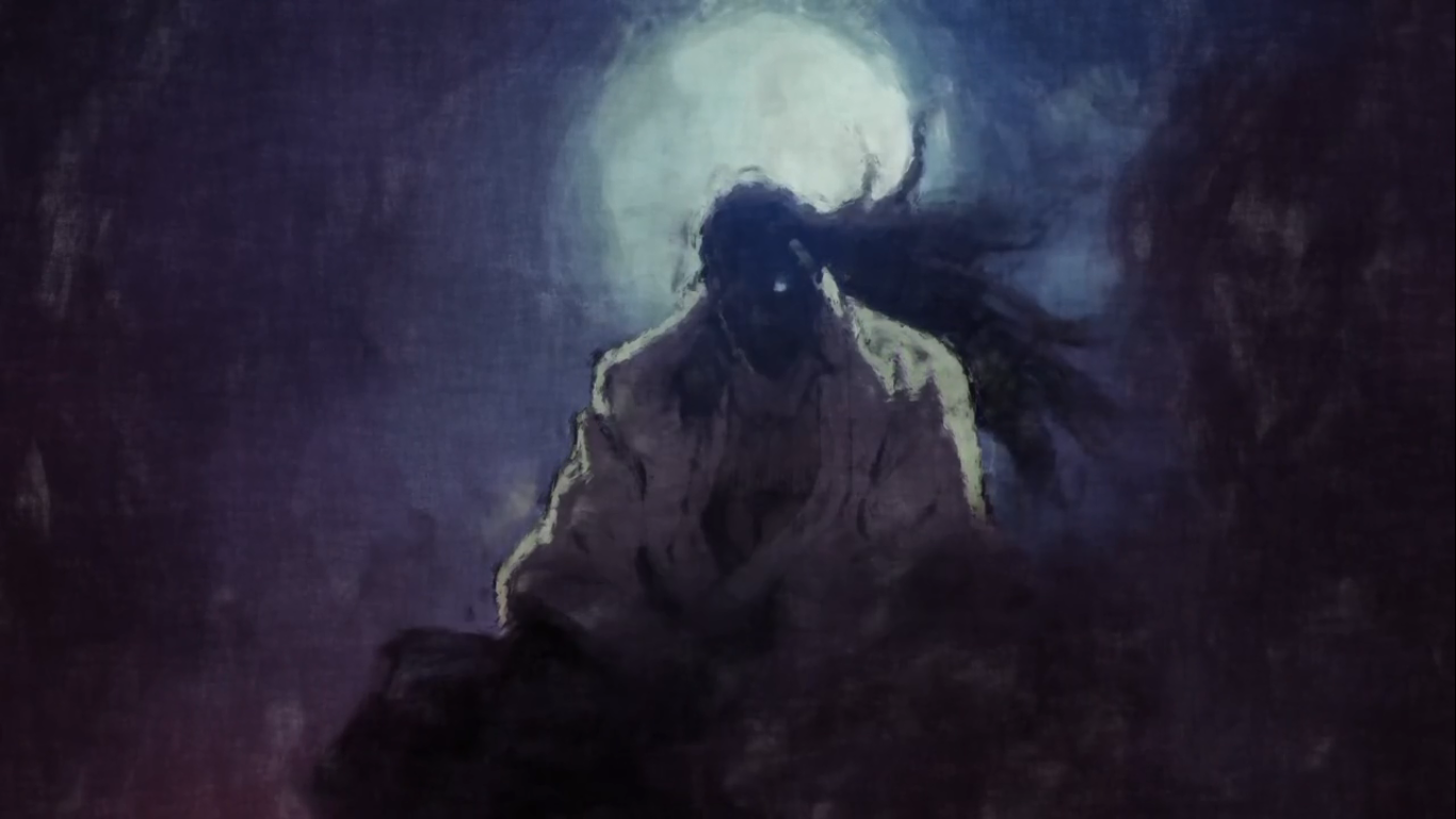 wallpaper anime cave drifters darkness screenshot 1366x768