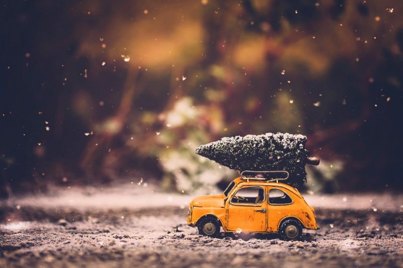 slunečnímu záření, hračky, noc, auto, odraz, sníh slunečnímu záření, hračky, noc, auto, odraz, sníh