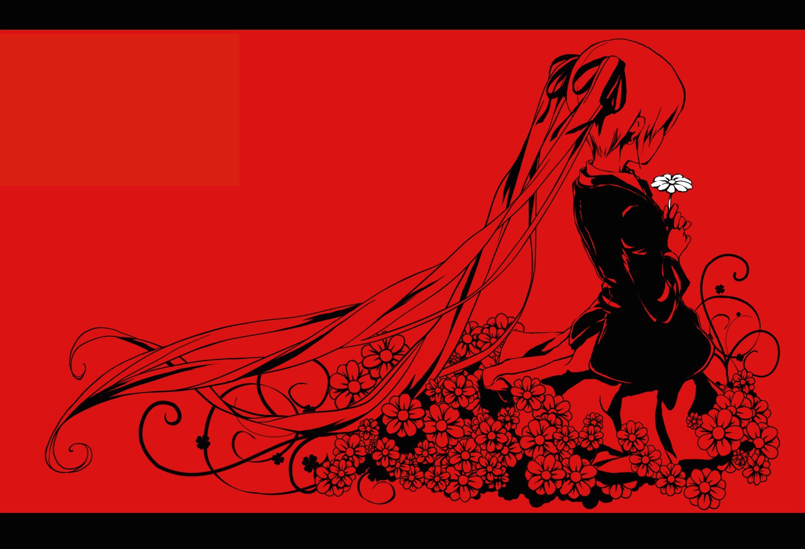 tegning, illustration, anime, Anime piger, rød, Vocaloid, Hatsune Miku, KUNST, skitse, fiktiv karakter