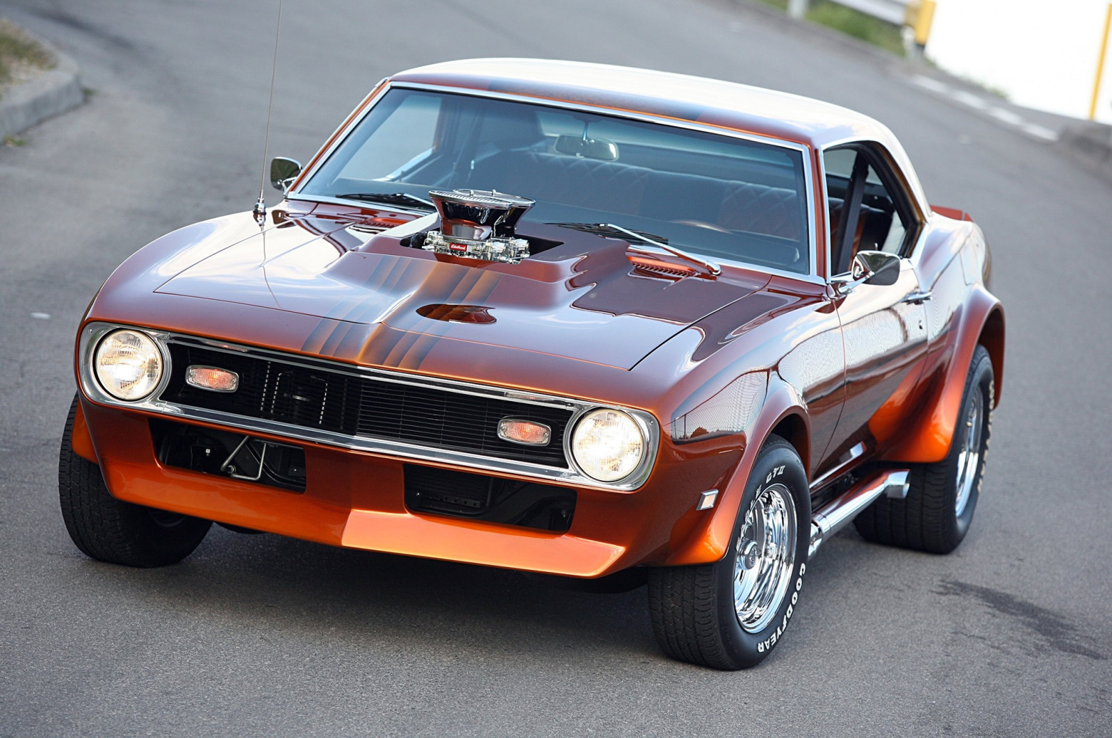 auto, vozidlo, Camaro, sportovní auto, Chevrolet, Konvertibilní, 1968, pozemní vozidla, automobilový exteriér, automobil make, závoďák, čelní pohled