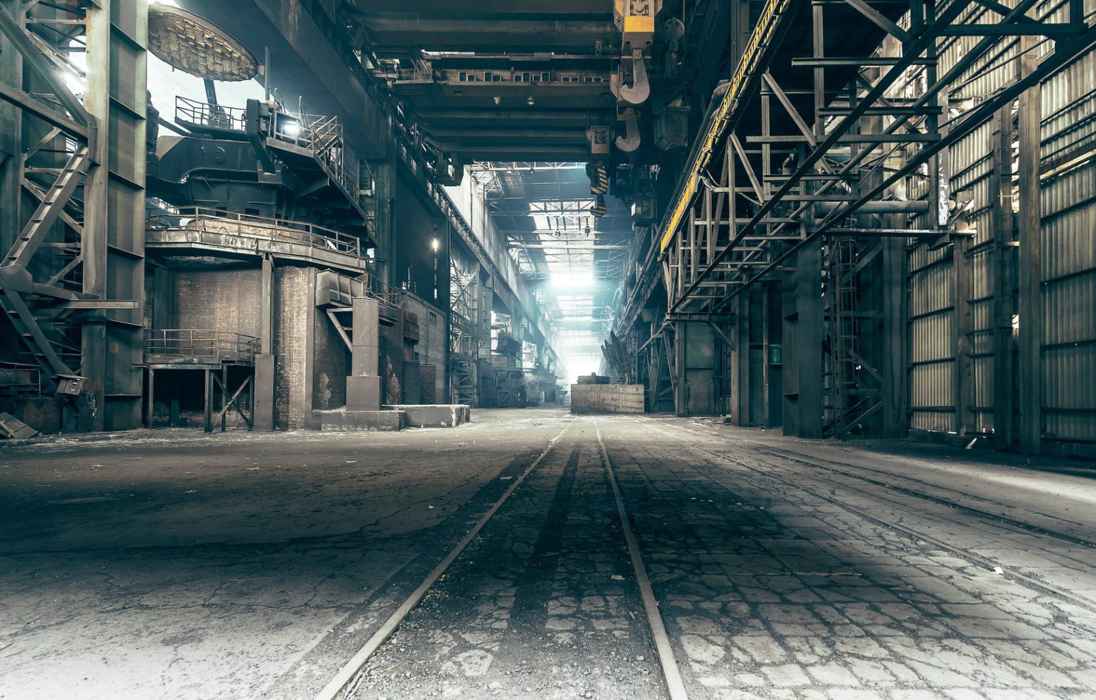 Wallpaper industri, pabrik, logam, mesin 1680x1074