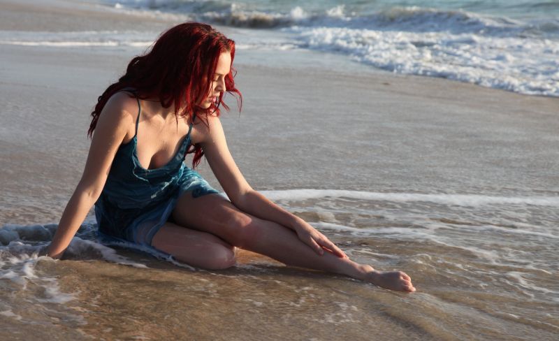 women, model, sea, shore, sand, beach women, model, sea, shore, sand, beach