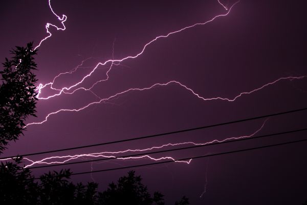 noche,cielo,relámpago,tormenta,noche,atmósfera