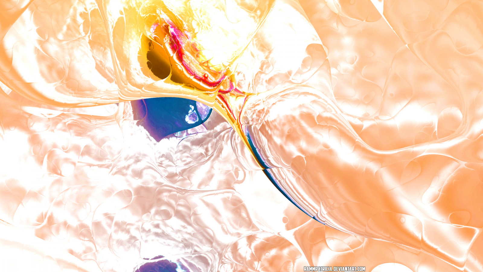 abstraktní, barvitý, digitální, digitální umění, RammPatricia