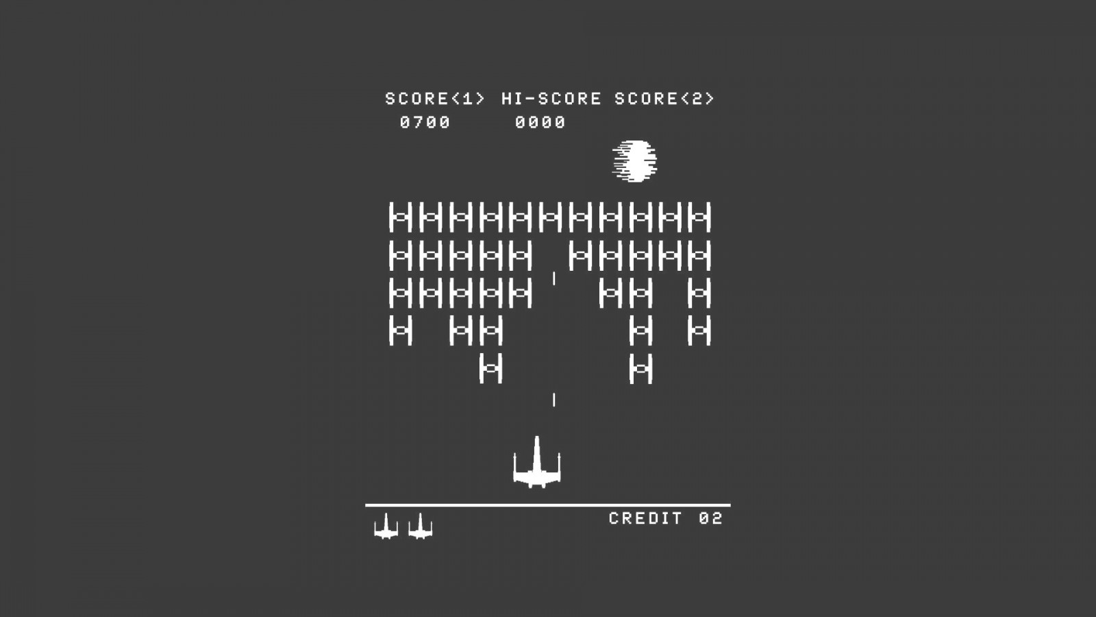 Imagini de fundal Razboiul Stelelor, monocrom, text, Space Invaders