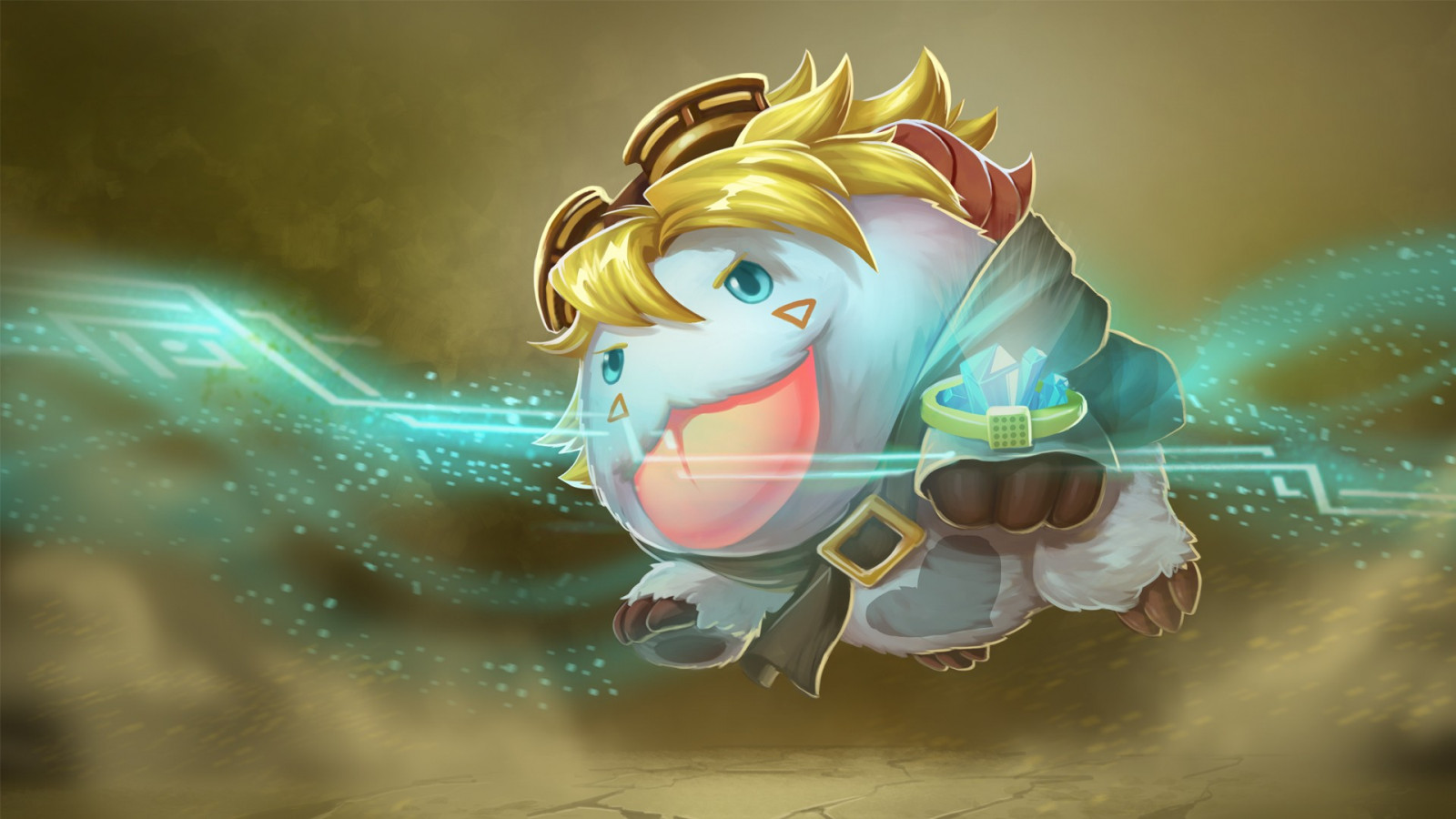 ilustrace, anime, League of Legends, Ezreal, Poro, Snímek obrazovky, počítač tapeta