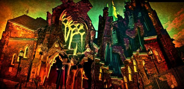 city,urban,photomanipulation,surrealism,churches,johnfoxx