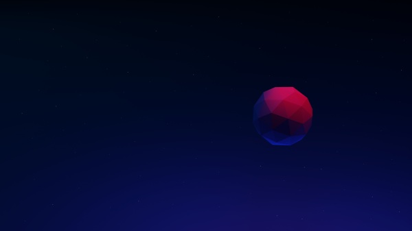 space,Planet surface,isometric,stars,minimalism,Blender