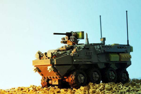 LEGO,military,vehicle,stryker