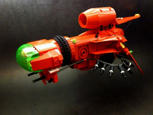 gun,vehicle,weapon,LEGO,orange,space