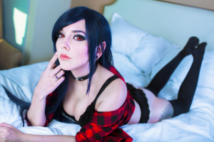 Fondos de pantalla : Darshelle Stevens, lencería, tetas, gargantilla