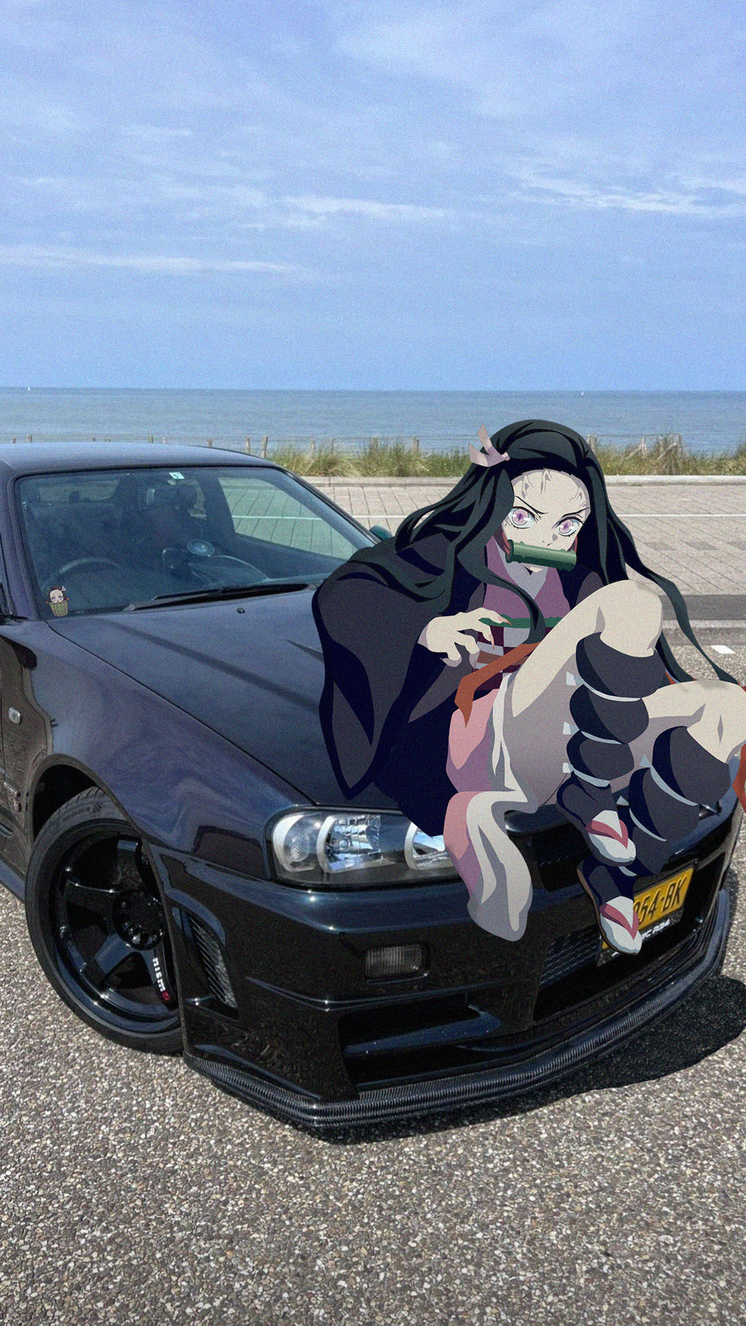 Fondos de pantalla : Chicas anime, jdmxanime, Coches japoneses, Kamado  Nezuko, Nissan Skyline R34 1080x1920 - isudfv - 2152149 - Fondos de  pantalla - WallHere