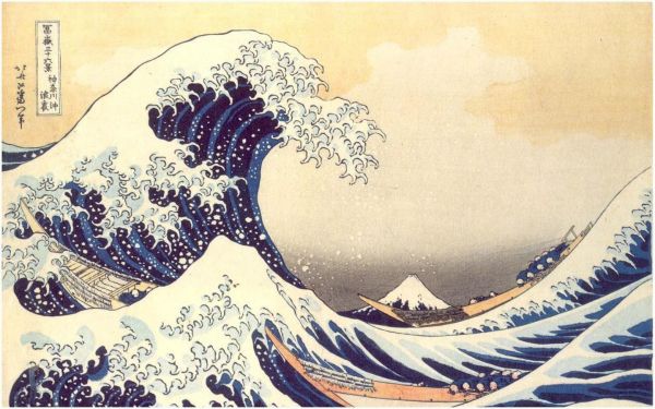 illustration,artwork,Hokusai,Wood block,drawing,mural