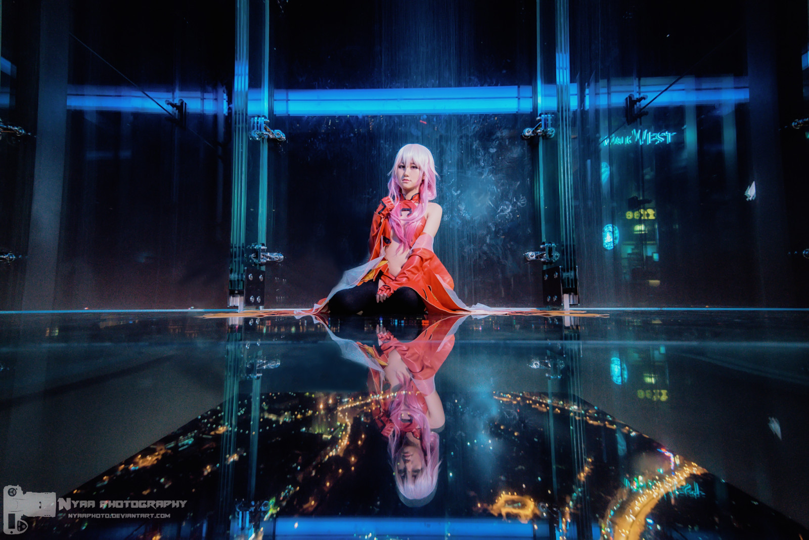 Cosplay, Anime, Turm, Krone, Nikon, Vietnam, Gitarrist, Event, Unterhaltung, Hanoi, Performance, Stufe, D800, Konzert, schuldig, Lotte, Yuzuriha, Inori, Musiktheater, Leistungskunst, Bassist, Rock Konzert, darstellende Künste