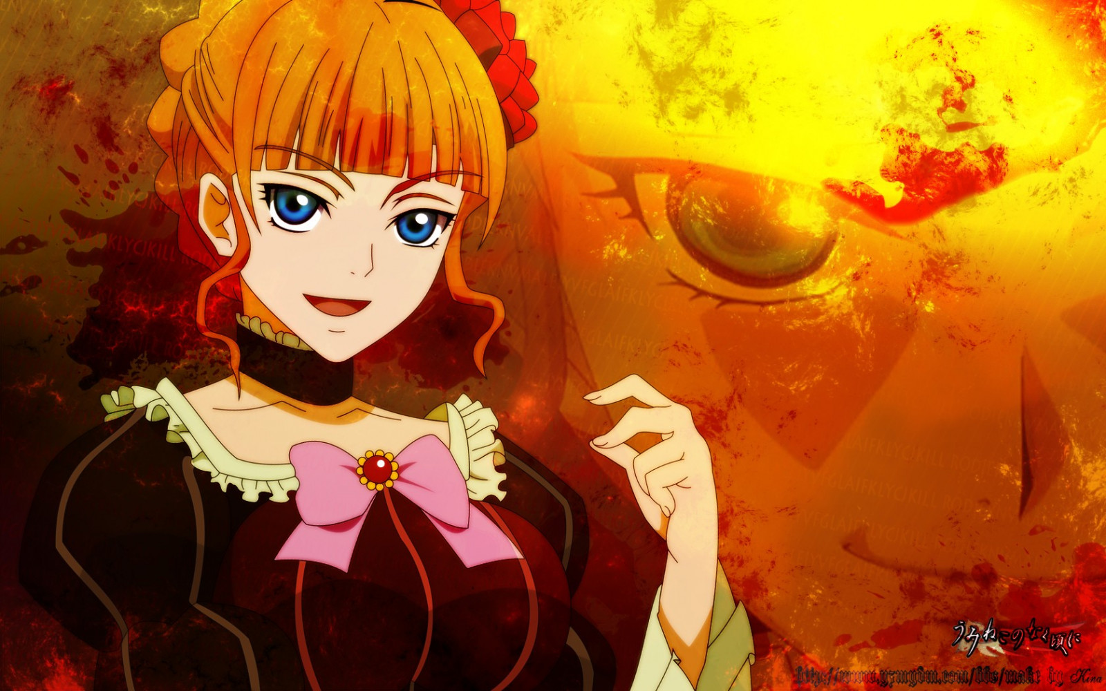 εικονογράφηση, anime, κορίτσια anime, το κόκκινο, χρώμα, 1680x1050 px