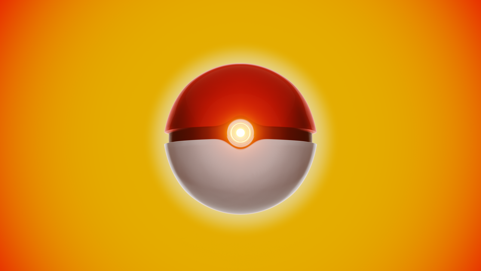 CG, arte digitale, digitale, pokemon, palle Pok, Video Game Art