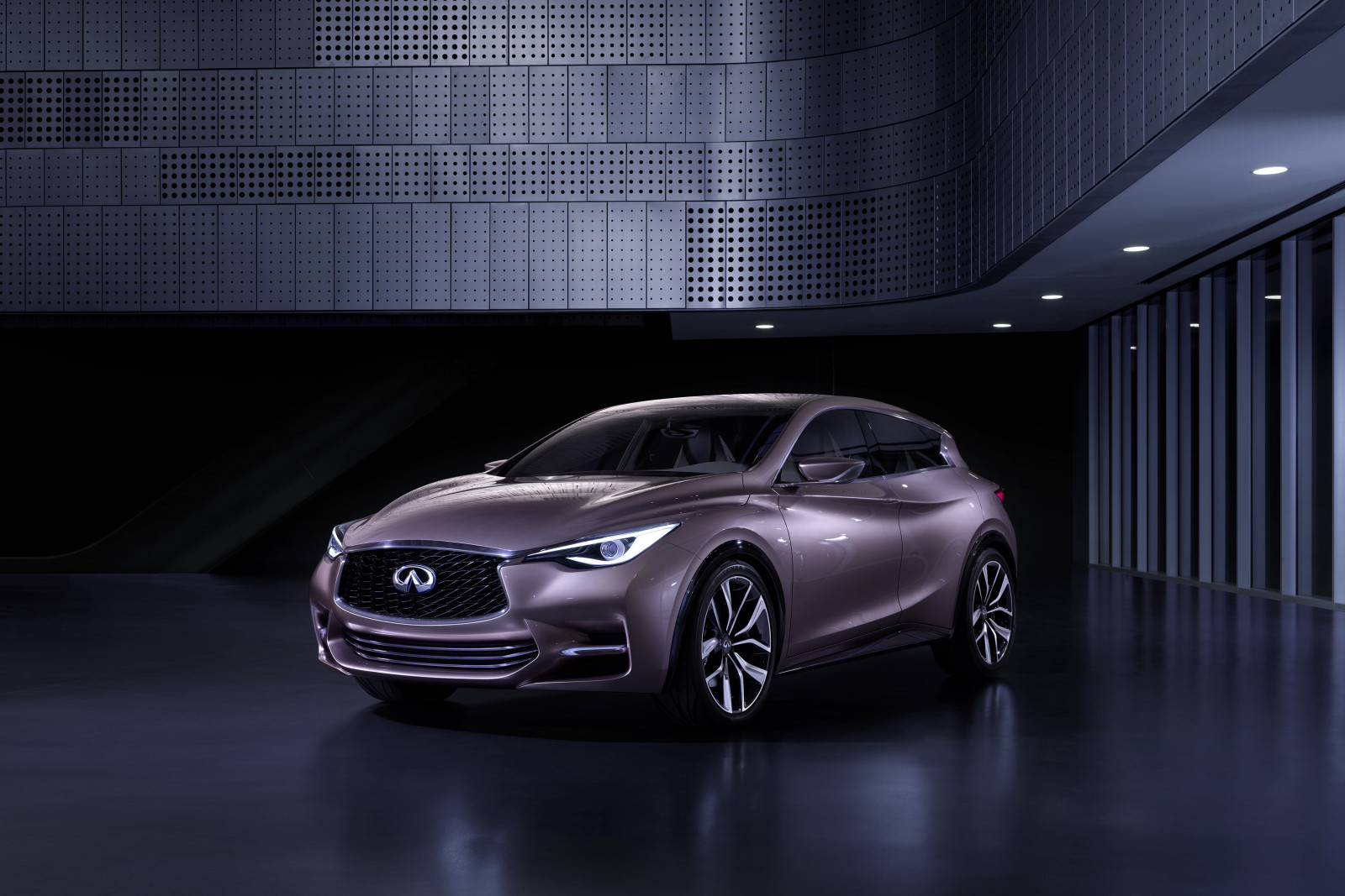 bil, køretøj, 2015, Infiniti, ydeevne bil, Sedan, netcarshow, netcar, bil billeder, bil foto, Q30 koncept, jord køretøj, bildesign, bil make, konceptbil, luksus køretøj, udøvende bil, midten størrelse bil, Infiniti qx70
