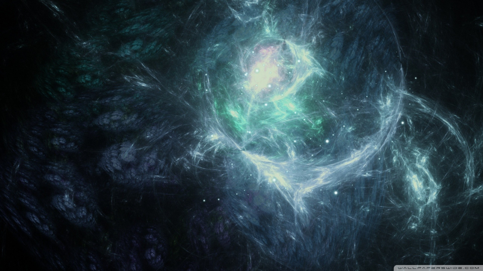 sollys, abstrakt, plads, stjernetåge, struktur, univers, mørke, skærmbillede, computer tapet, fraktale kunst, specielle effekter, ydre rum