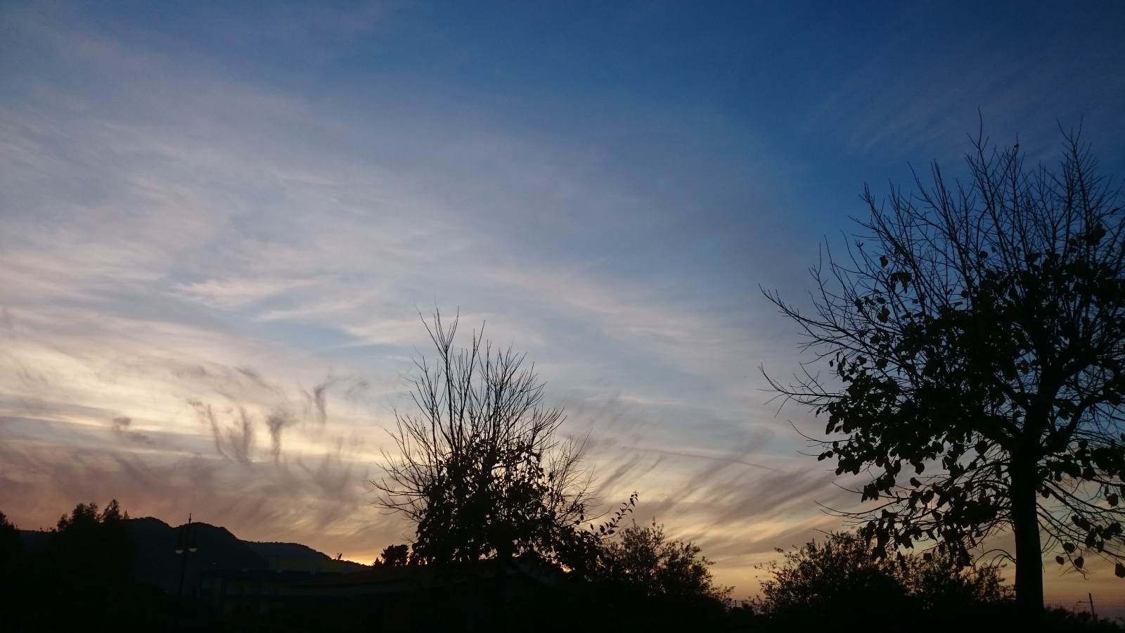 stromy, západ slunce, nebe, domů, alberi, mraky, casa, Soumrak, prosinec, Tramonto, nuvole, Coldplay, silouette, cielo, Duše, anima, Hodiny, příjít domů, Crepuscolo, Ritornare, Gliaca, unlimitedphotos, cloudsstormssunsetssunrises