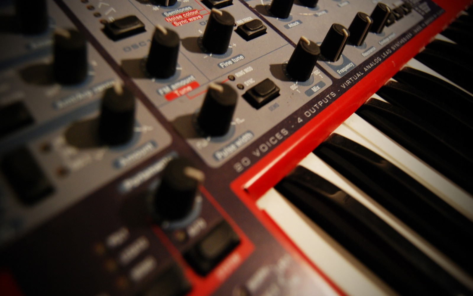 guitar, musikinstrument, konsoller, techno, mikserpulte, synthesizer, lyd, Nord, elektronisk instrument, musikalsk tastatur, analog synthesizer