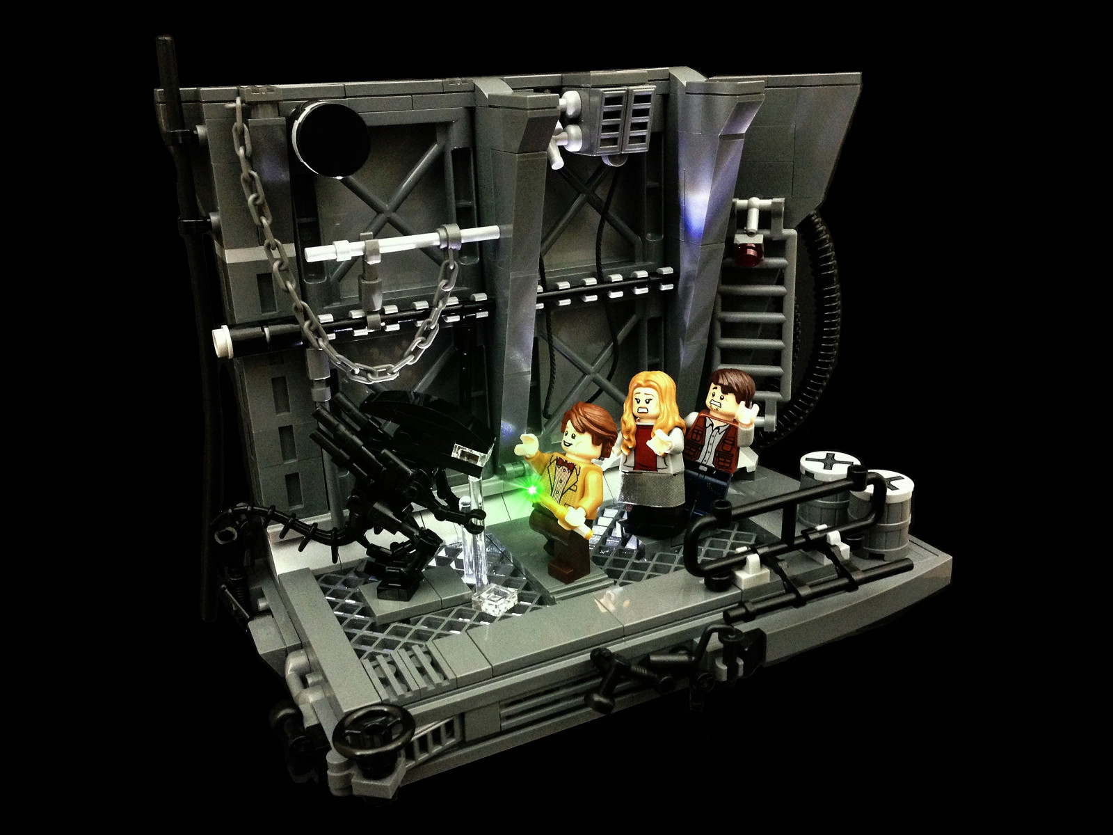 crossover, technika, procesor, Xenomorph, rybník, elektronika, Amy, kdo, doktor, mimozemšťan, počítačový hardware, počítačová skříň, lv426, Rory, pošetilost, computer cooling