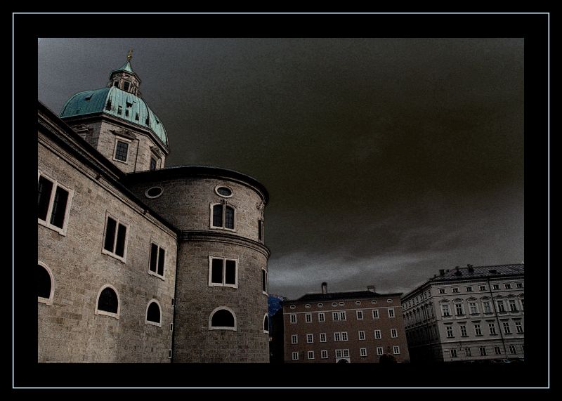 cielo, nube, punto di riferimento, costruzione, architettura, notte