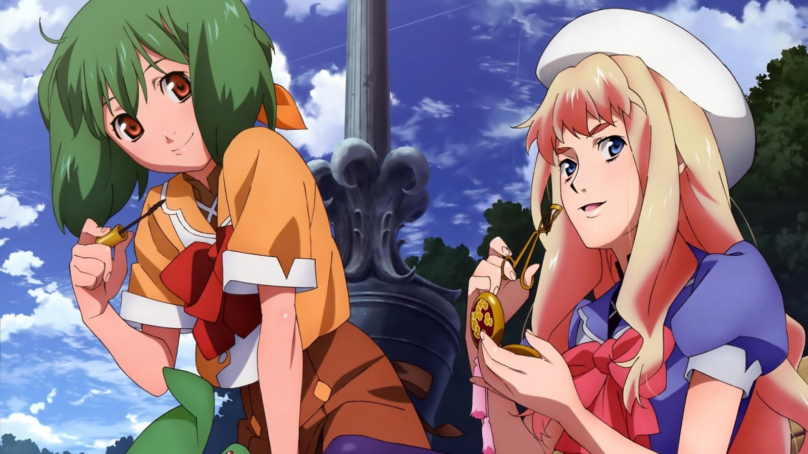 ilustrace, anime, umělecká díla, kreslená pohádka, zábava, Procházka, roztomilý, dívka, usměj se, kosmetika, Snímek obrazovky, mangaka