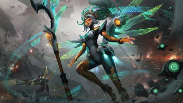 Wallpaper : Leona League of Legends, Crystalis Motus League of Legends