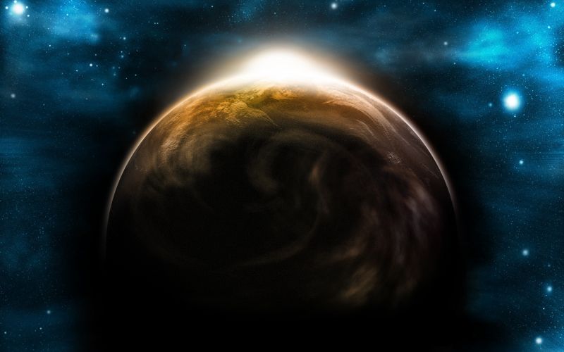 digitální umění, planeta, prostor, Země, space art, sci-fi digitální umění, planeta, prostor, Země, space art, sci-fi