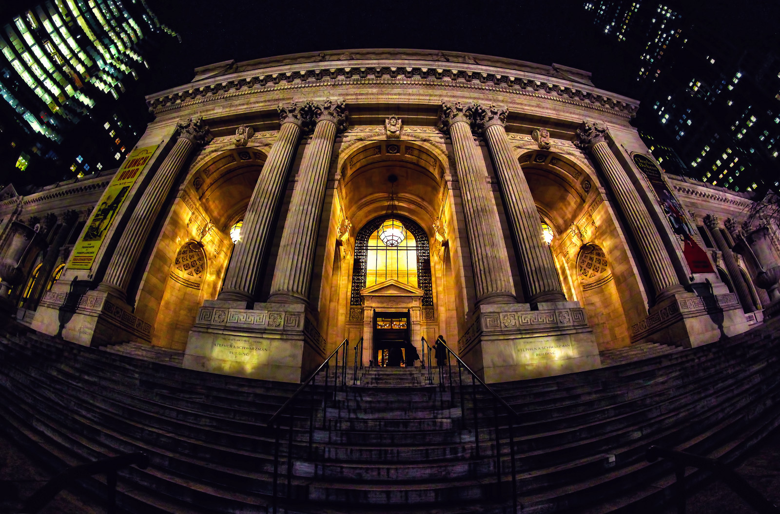 nyc, New York City, ny, newyork, budova, architektura, Kánon, eos, rebel, Manhattan, knihovna, Newyorkpubliclibrary, široký úhel, mezník, rybí oko, midtown, gothamist, dSLR, východní strana, fisheyelens, Uwa, Garyburke, Klingon65, T1i, canoneosrebelt1i