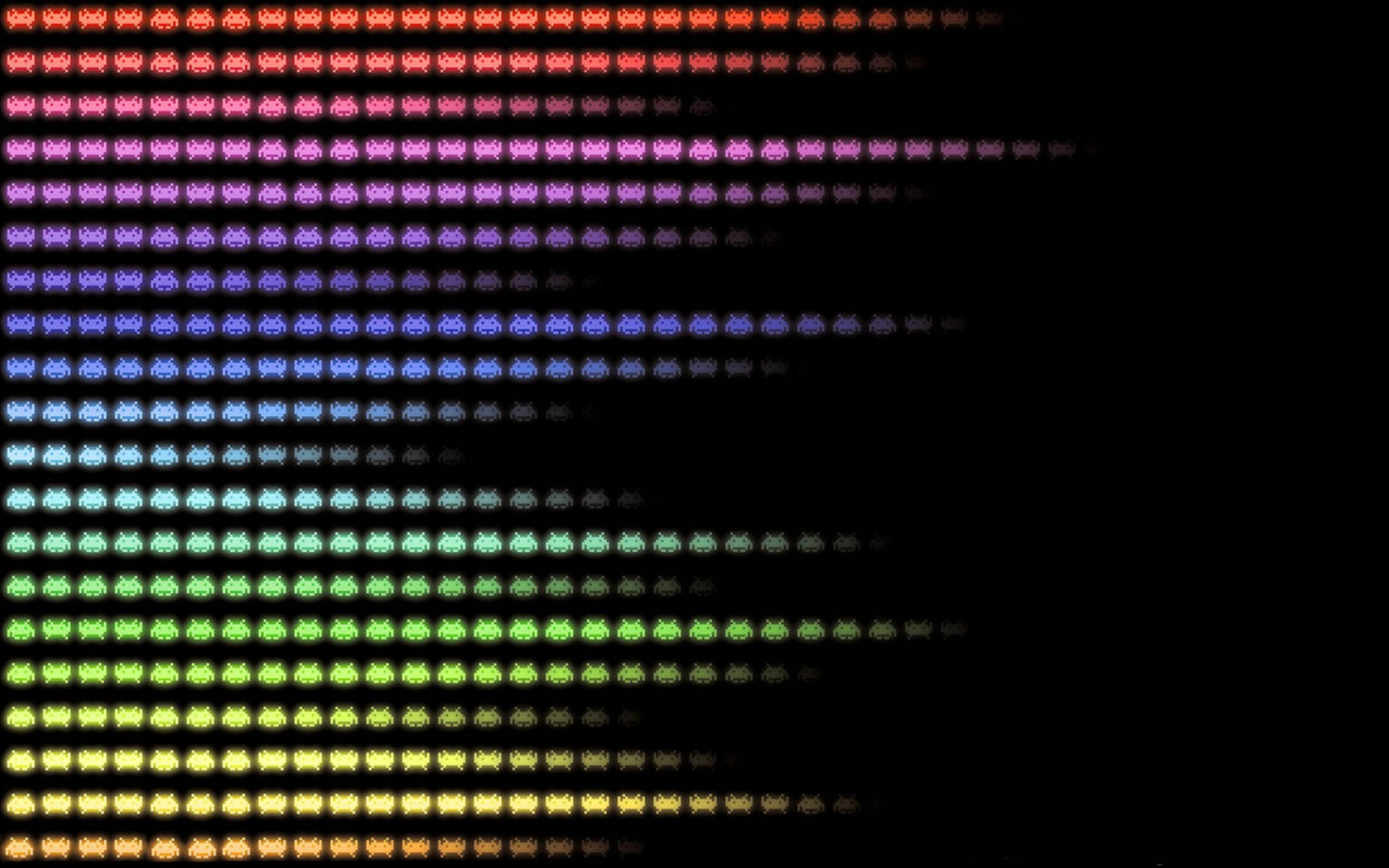 videohry, text, Vesmírní vetřelci, kruh, značka, tvar, design, čára, číslo, Snímek obrazovky, představení, 1680x1050 px, font