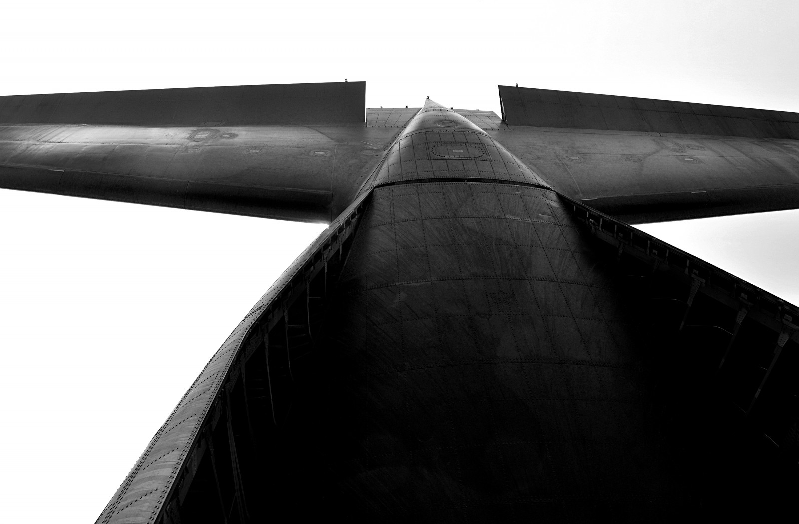 Transall, C, 160, Flugzeug, letadlo, Schwarzweiss, Černá bílá, Nikon, AFS, DX, zoomnikkor, 1855mm, 13556 g